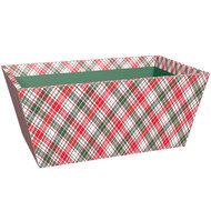 Dekoratief | Bakje &#039;Classic Check&#039;, 24x14x10cm | A245699