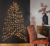 Kerstboom flexibel LED Ziggy S brown 100 x 120 cm | 786272 | Home Sweet Home | Stoer &amp; Sober Woonstijl