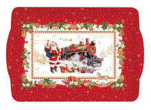 Dekoratief | Dienblad &#039;Christmas Memories&#039;, pvc, 33x22cm | A226041