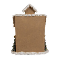 Clayre &amp; Eef | Decoratie Huis met LED Bruin 15x10x18 cm | 6PR4168