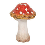 Clayre &amp; Eef | Decoratie Paddenstoelen Rood Wit 14x11x17 cm | 6CE1751