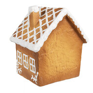 Clayre &amp; Eef | Decoratie Huisje Bruin 14x12x15 cm | 6CE1806