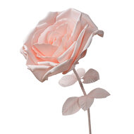 Clayre & Eef | Decoratie roos Roze ø 33x100 cm | 50780