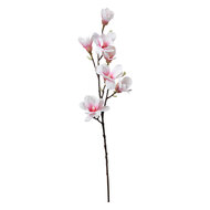 Clayre & Eef | Decoratie tak met bloemen Wit Roze 25x10x97 cm | 5PL0098