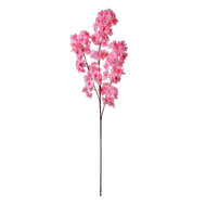 Clayre &amp; Eef | Decoratie tak met bloemen Roze 20x10x106 cm | 5PL0076