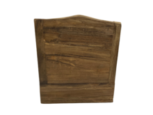 Gruttersbak zwaar robuust geleefd hout 2 vaks met lade bruin 35 x 29 cm keuken | 277280 | Home Sweet Home | Landelijke Woonstijl