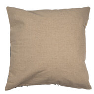 Clayre &amp; Eef | Kussenhoes Beige Wit 45x45 cm | KT021.367