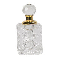 Clayre &amp; Eef | Parfum Flesje Transparant 3x3x7 cm | 6GL5017