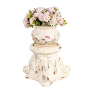Clayre &amp; Eef | Sokkel Beige 22x22x21 cm | 6MG0059