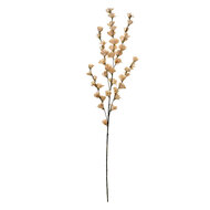 Clayre &amp; Eef | Decoratie tak met bloemen Beige 6x6x102 cm | 5PL0115W