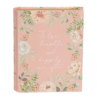 Clayre &amp; Eef | Doos in boekvorm Roze Groen 17x14x5 cm | 66018