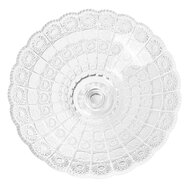 Clayre & Eef | Schaal op voet Transparant ø 32x21 cm | 6GL5016