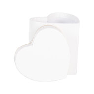 Clayre & Eef | Kado doosje Pacco Regalo 10x10x10 cm | 66024W