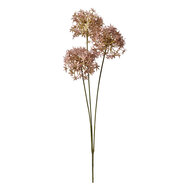 Clayre & Eef | Decoratie tak met bloemen Roze 10x10x62 cm | 6PL0326P