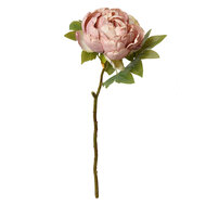 Clayre &amp; Eef | Kunstbloem Rozen Roze 10x10x48 cm | 6PL0335