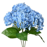 Clayre & Eef | Kunstbloem Blauw Groen 23x23x45 cm | 6PL0347BL