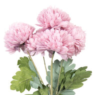 Clayre &amp; Eef | Decoratie tak met bloemen Roze Groen 22x14x43 cm | 6PL0362LP