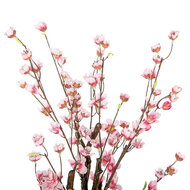 Clayre & Eef | Decoratie boom Bruin Roze 18x18x70 cm | 6PL0372