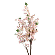 Clayre &amp; Eef | Decoratie boom Bruin Roze 35x35x120 cm | 5PL0147