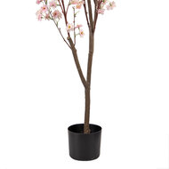 Clayre &amp; Eef | Decoratie boom Bruin Roze 35x35x120 cm | 5PL0147