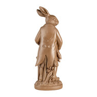Clayre & Eef | Decoratie Konijn Bruin Wit 15x9x40 cm | 6PR5201
