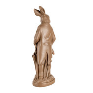 Clayre & Eef | Decoratie Konijn Bruin Wit 15x9x40 cm | 6PR5201