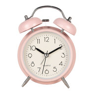 Clayre & Eef | Wekker Analoog Roze 9x13x5 cm / 1xAA | 6AC0032P