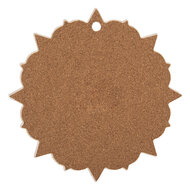 Clayre & Eef | Pannenonderzetter Roze ø 20x1 cm | 6CE2052