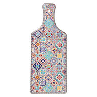 Clayre & Eef | Pannenonderzetter Blauw 12x30x1 cm | 6CE2058