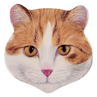 Clayre & Eef | Pannenonderzetter Bruin 20x20x1 cm | 6CE2064
