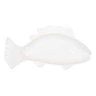 Clayre & Eef | Kom Vis Wit 30x15x3 cm / 150 ml | 6CEBO0196