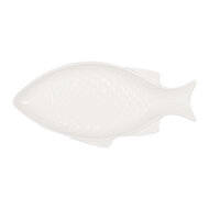 Clayre & Eef | Kom Vis Wit 29x14x3 cm / 150 ml | 6CEBO0197M