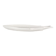 Clayre & Eef | Kom Vis Wit 29x14x3 cm / 150 ml | 6CEBO0197M