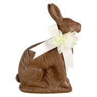 Clayre & Eef | Decoratie Konijn Bruin Wit 9x4x13 cm | 6PR5202