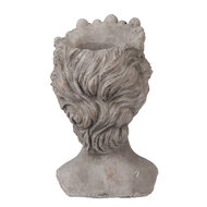 Clayre &amp; Eef | Bloempot Binnen Grijs 14x15x24 cm | 6TE0555