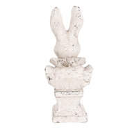 Clayre & Eef | Decoratie Beeld Konijn Beige 11x8x24 cm | 6TE0563