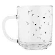 Clayre & Eef | Theeglas Transparant 11x8x9 cm / 200 ml | BHSGL0016