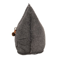 Clayre & Eef | Decoratie Kat Grijs 20x14x22 cm | TW0619