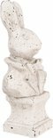 Clayre & Eef | Decoratie Beeld Konijn Beige 11x8x24 cm | 6TE0562
