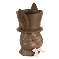 Clayre & Eef | Decoratie Konijn Bruin Roze 21x15x26 cm | 6PR5206