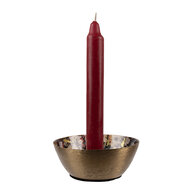 Clayre & Eef | Kandelaar Goudkleurig ø 11x5 cm | 65883