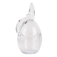 Clayre & Eef | Voorraadpot Deksel Transparant 9x8x17 cm | 6GL4924
