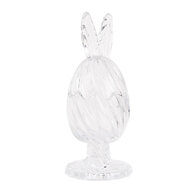 Clayre & Eef | Voorraadpot Deksel Transparant ø 9x22 cm | 6GL4926