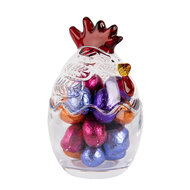 Clayre & Eef | Voorraadpot Deksel Transparant ø 8x14 cm | 6GL4995