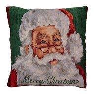 Clayre & Eef | Kussenhoes Rood Wit 44x44 cm | KT021.377