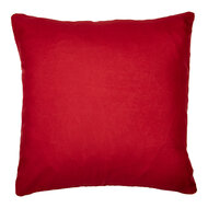 Clayre & Eef | Kussenhoes Rood Wit 44x44 cm | KT021.383
