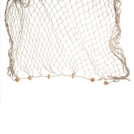 Clayre & Eef | Decoratie visnet Beige 200x400 cm | 66072