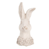Clayre &amp; Eef | Decoratie Beeld Konijn Beige 12x10x24 cm | 6TE0557
