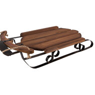 Clayre & Eef | Decoratie Slee Bruin 80x37x20 cm | 50804