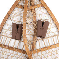 Clayre & Eef | Decoratie Sneeuwschoenen (2) Bruin 106x39x8 cm | 50805